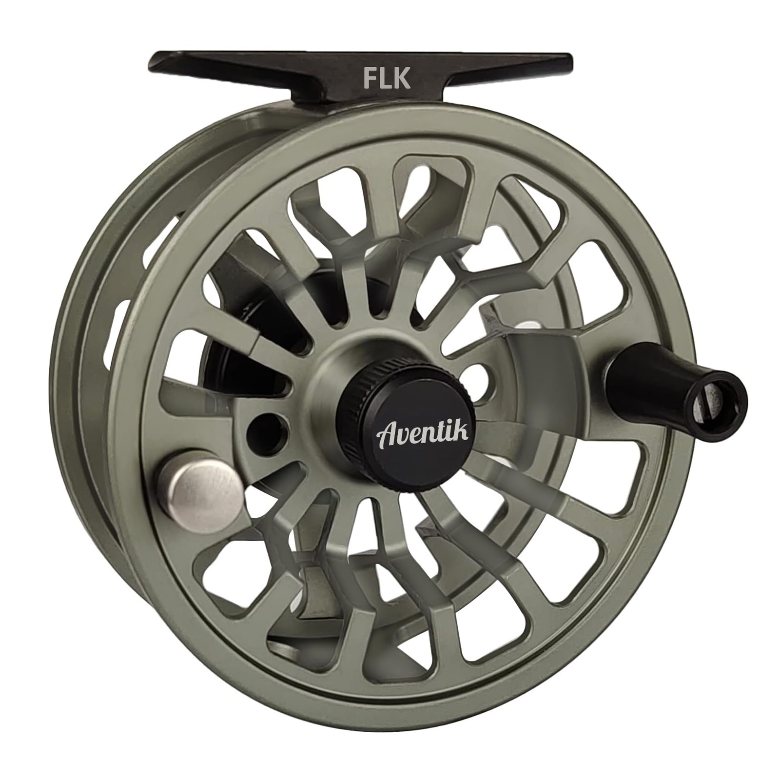 FLK Fly Fishing Reel Aluminum Trout 3/5, 5/7, 7/9wt Large Arbor Freshwater Fl...