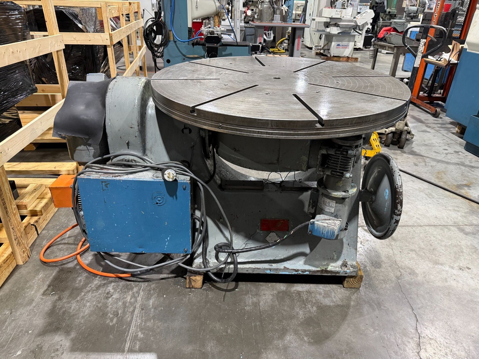 ROTAB 48” T-Slotted Powered Precision Rotary Table USA #8321