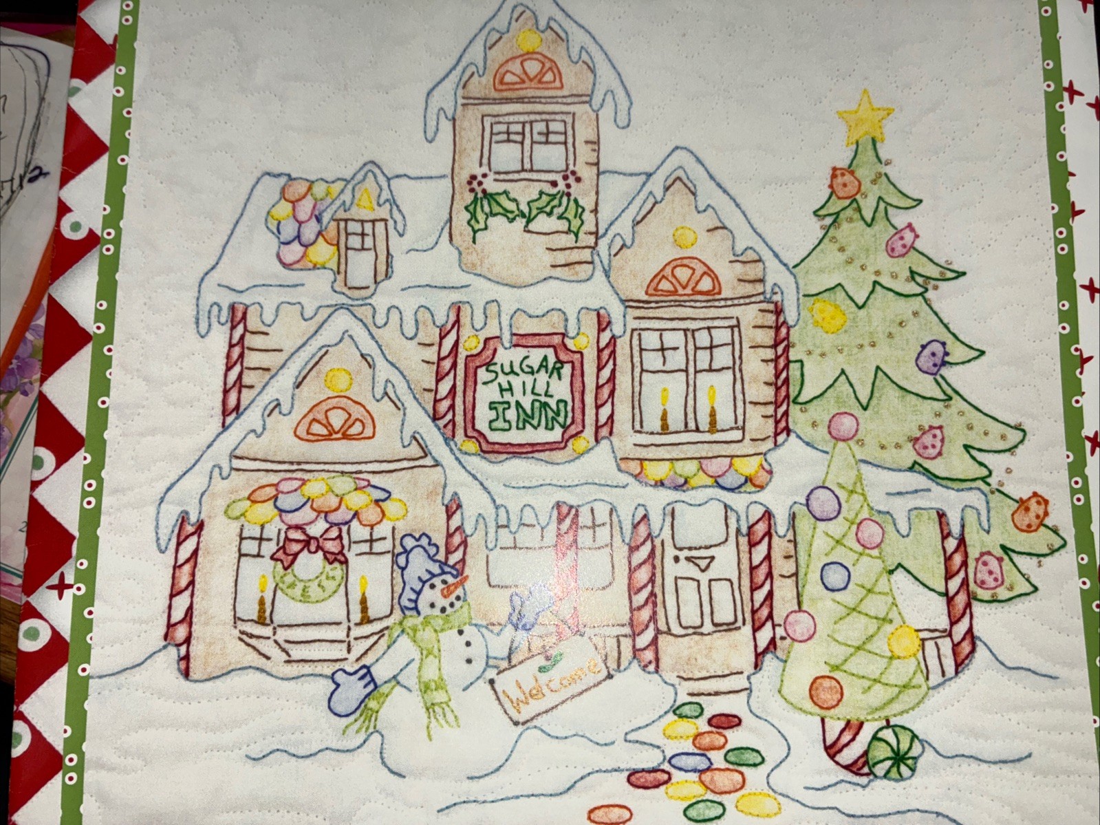 Crabapple Hill Studio GINGERBREAD SQUARE #7: Sugar Hill Inn Pre-owned