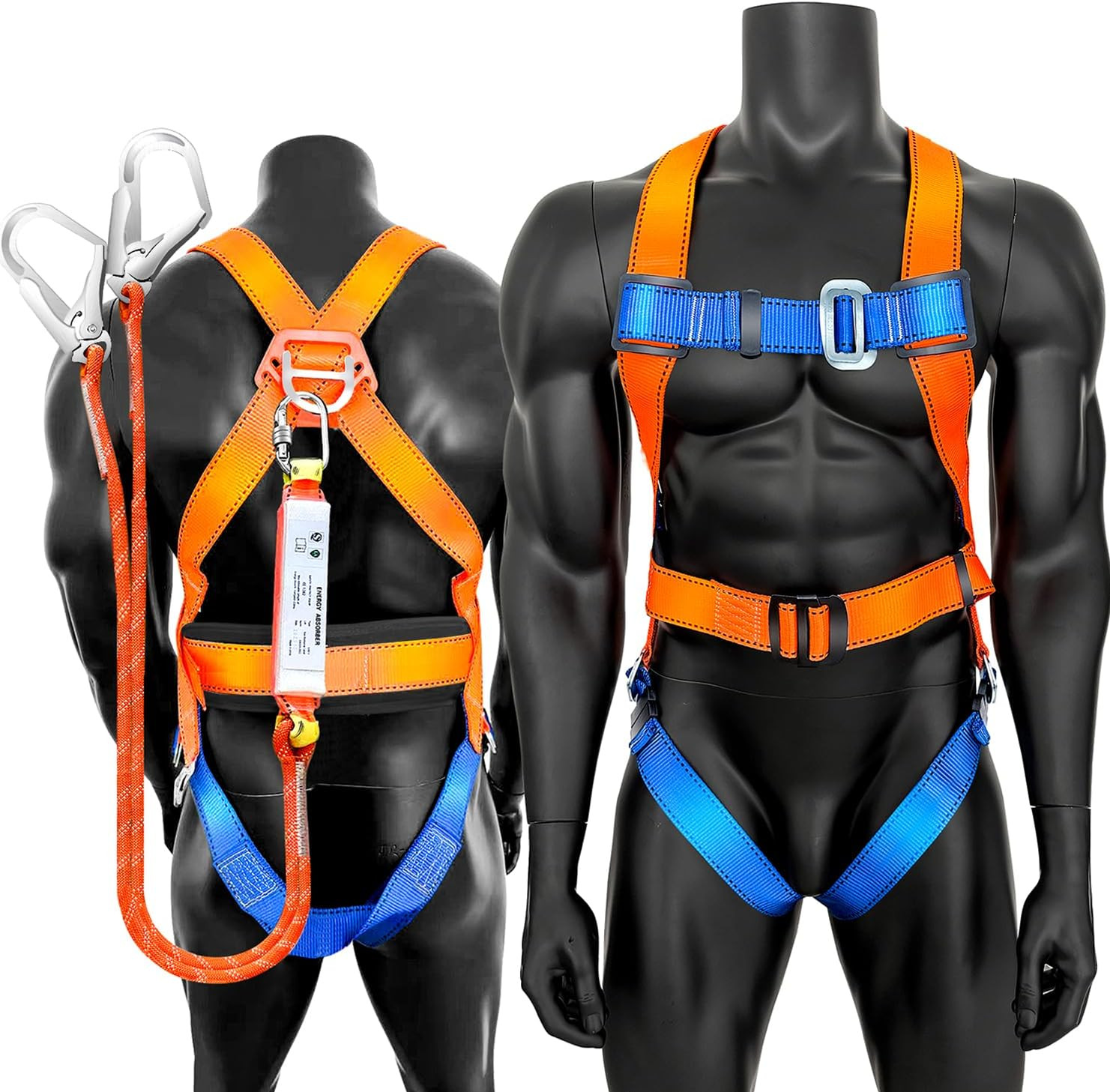 Full Body Safety Harness Tool Fall Protection，Osha/Ansi