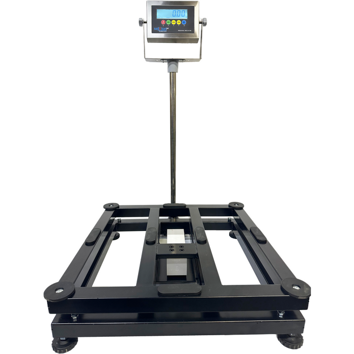 SellEton 24" x 24" Industrial bench scale Stainless indicator & platter 1000 lbs