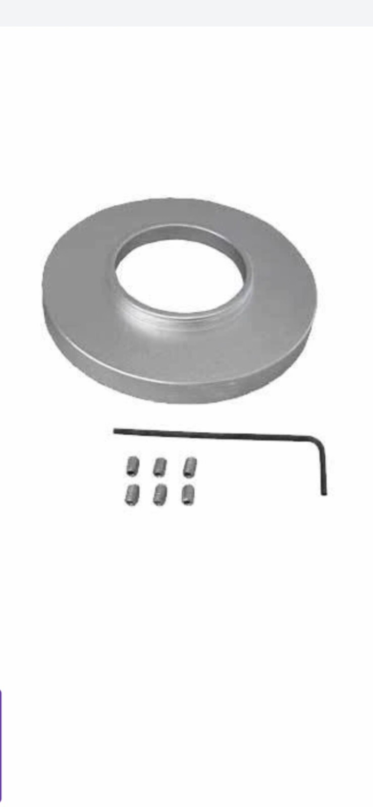 Smart Vision Light Step Up Thread Adapter to Mount Ring Light to Camera, M27-M46