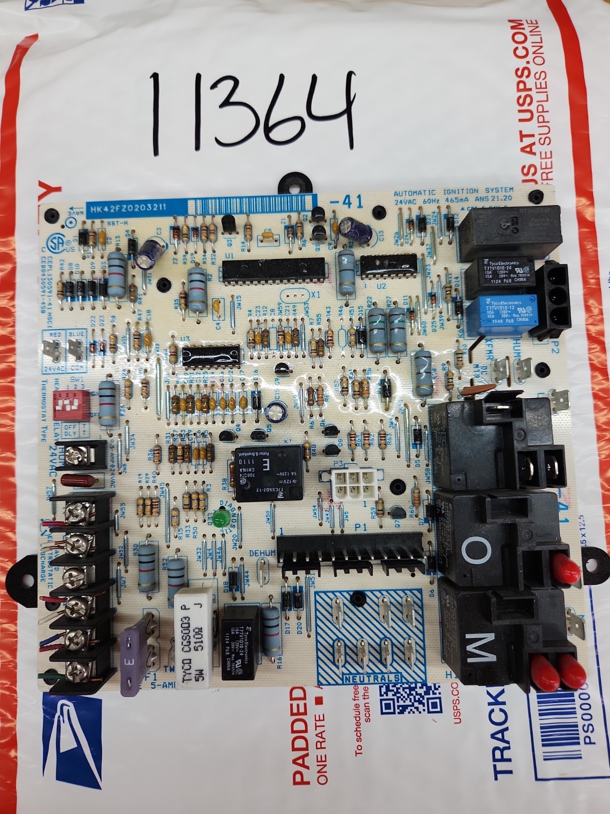 HK42FZ020 GUARANTEED WORKING Carrier Bryant Furnace Control Board CEPL130591