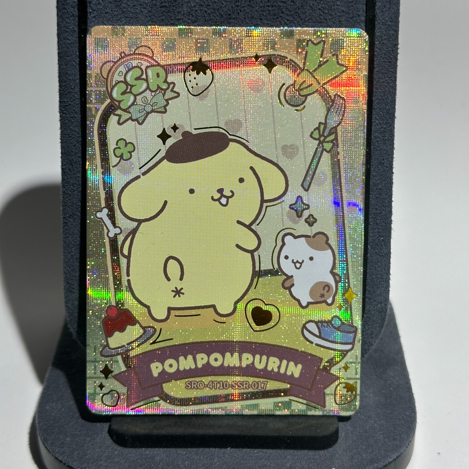 SRO-4T10-SSR-017 Sanrio Characters trading card Pompompurin