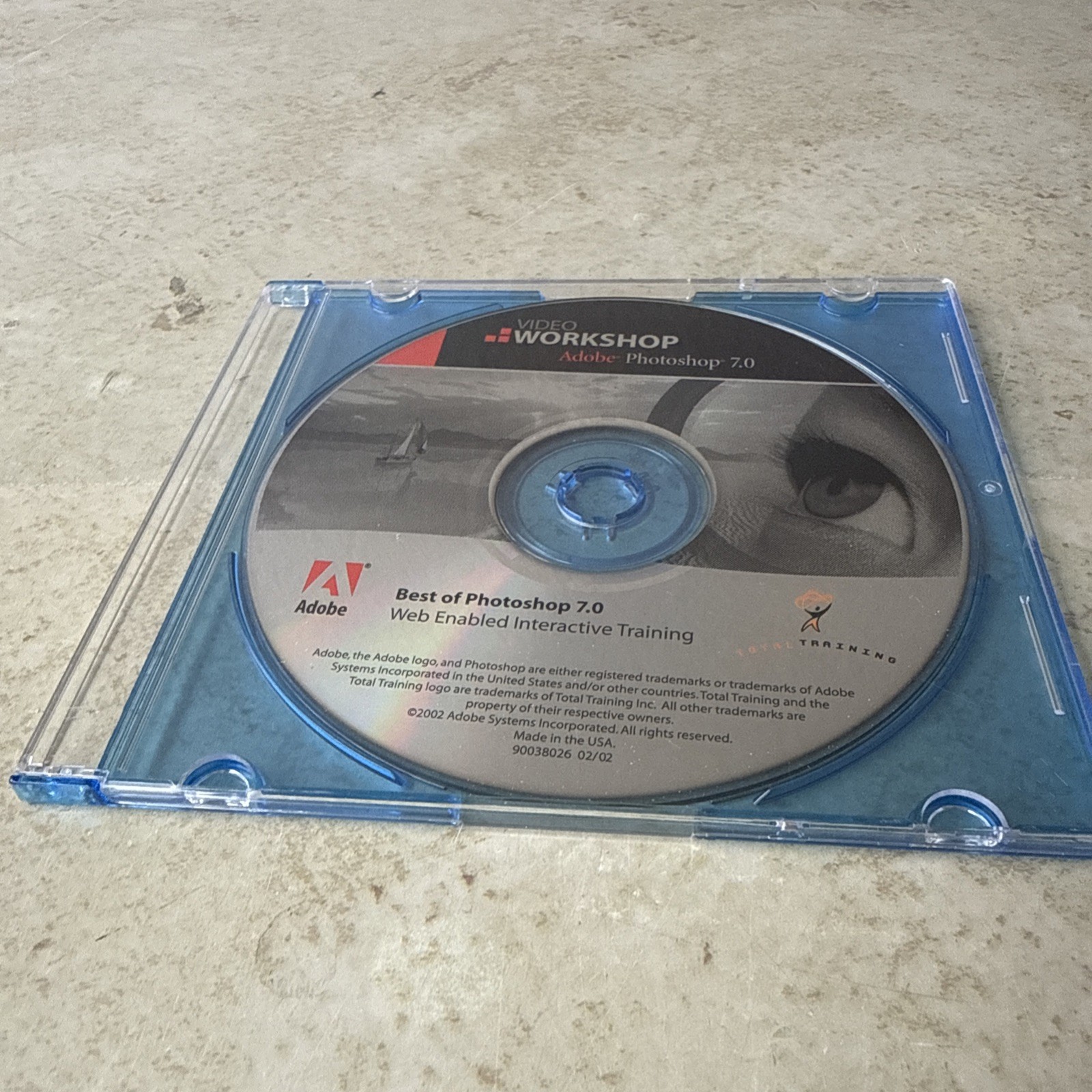 Adobe Photoshop 7.0 "Video Workshop" Interactive Training (CD-ROM, 2002)