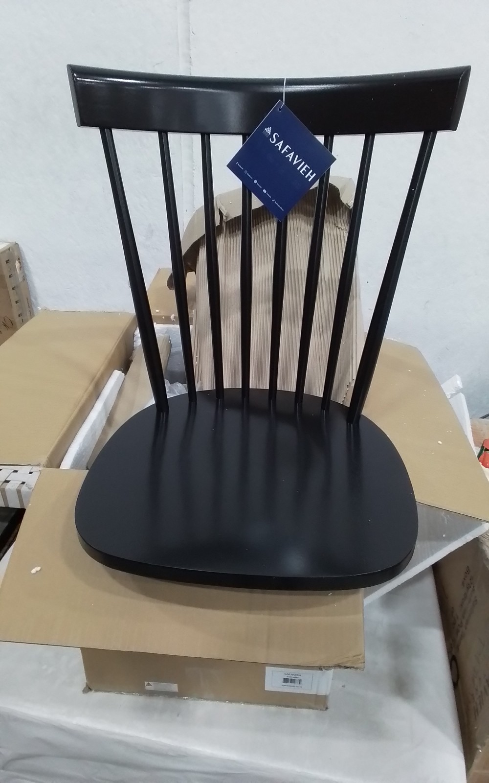 Safavieh PARKER SPINDEL SIDE CHAIR, Reduced Price 2172764338 AMH8500B