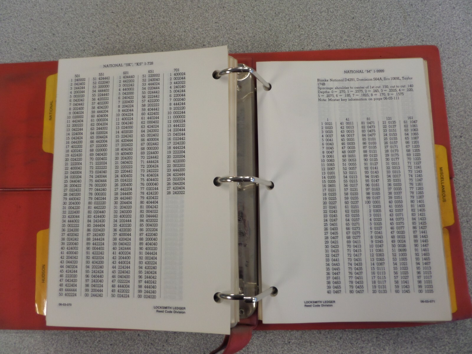 REED GENERAL CODE BOOK VOLUME 6 USED GOOD SHAPE