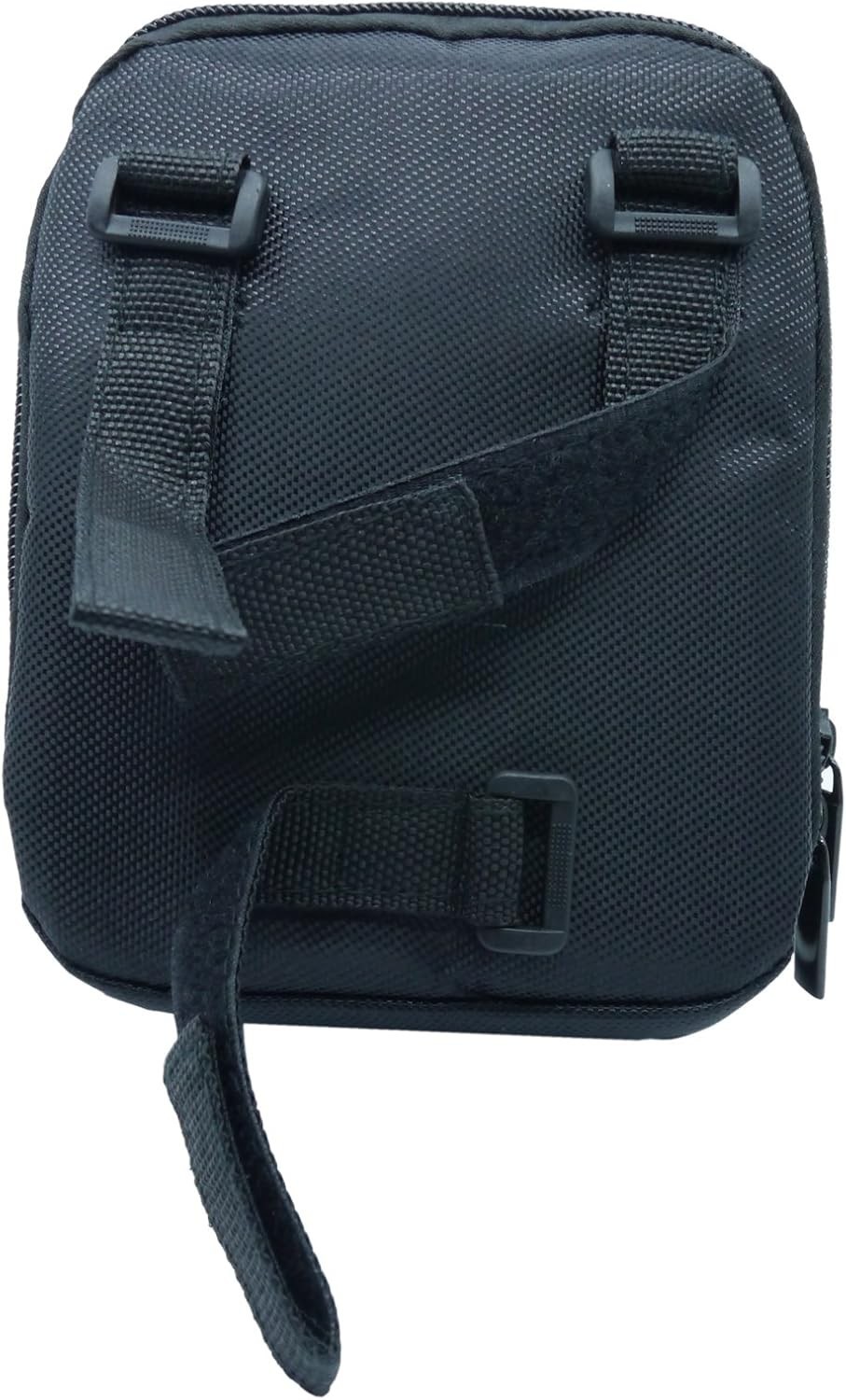 Compact and Lightweight Bike Handlebar Bag with Adjustable Strap & Rain Cover