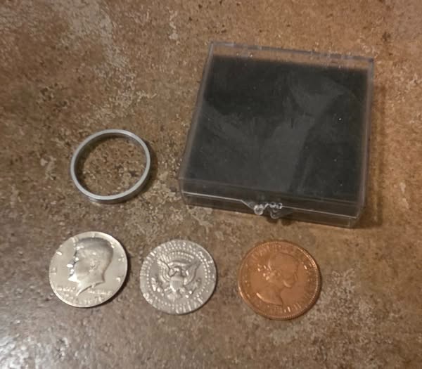 Tango Magic Scotch and Soda English Penny  (D0049) Magic Mentalism Tricks