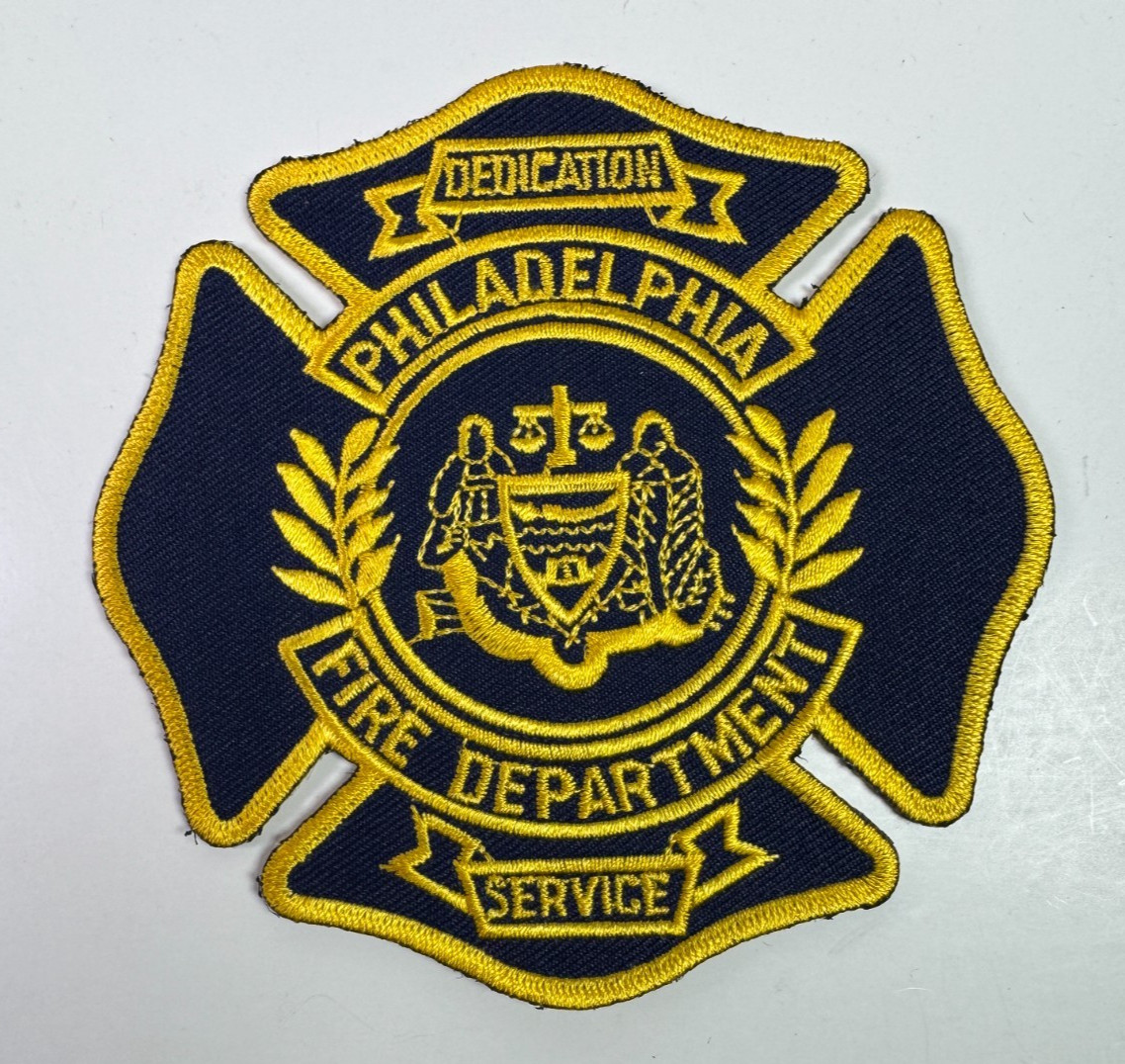 Philadelphia Fire Pennsylvania Philly PFD PA Patch S5