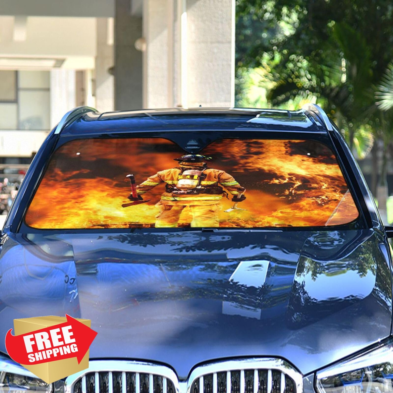 Oarencol Firefighter Sun Shade 55x27.6