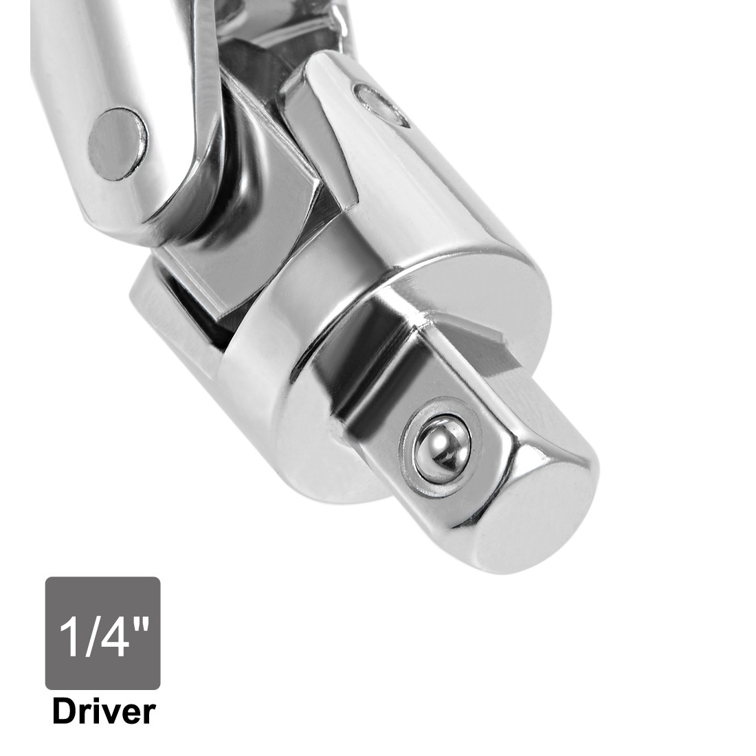 1/4" Drive Spring Loaded Universal Joint Socket Cr-V