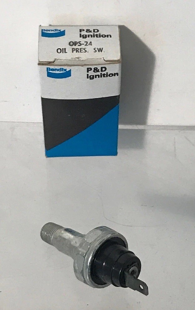 GM Bendix Oil Pressure switch OPS-24 with warning light General Motors