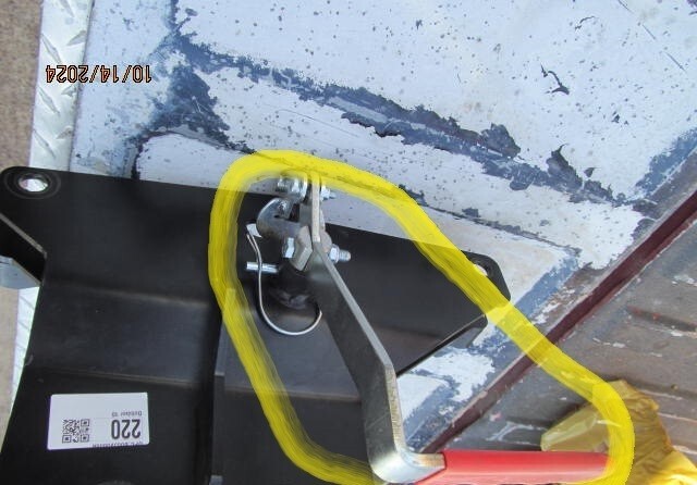 Handle for Curt A25 & A20 slider platform See pictures