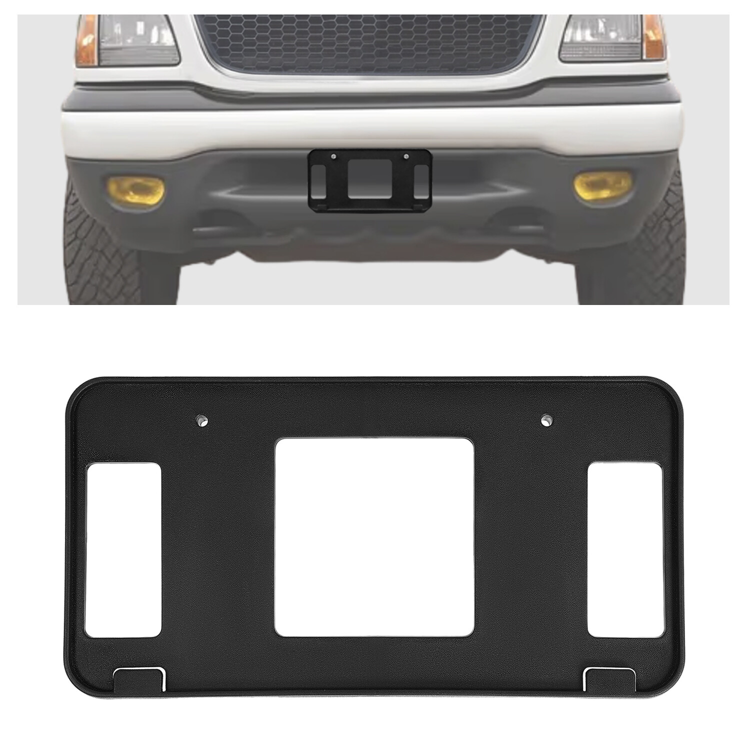 Front License Plate Bracket Holder For 1999-2004 Ford F-150 F150 F250 #FO1068120