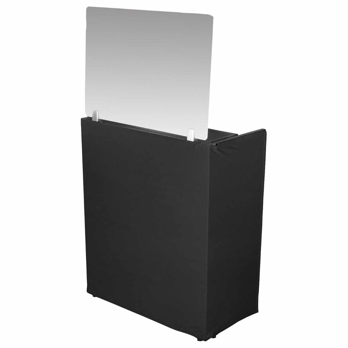 Odyssey DJBOOTHC1 "CONTROL" DJ Booth Facade Frontboard Black Frame White Scri...