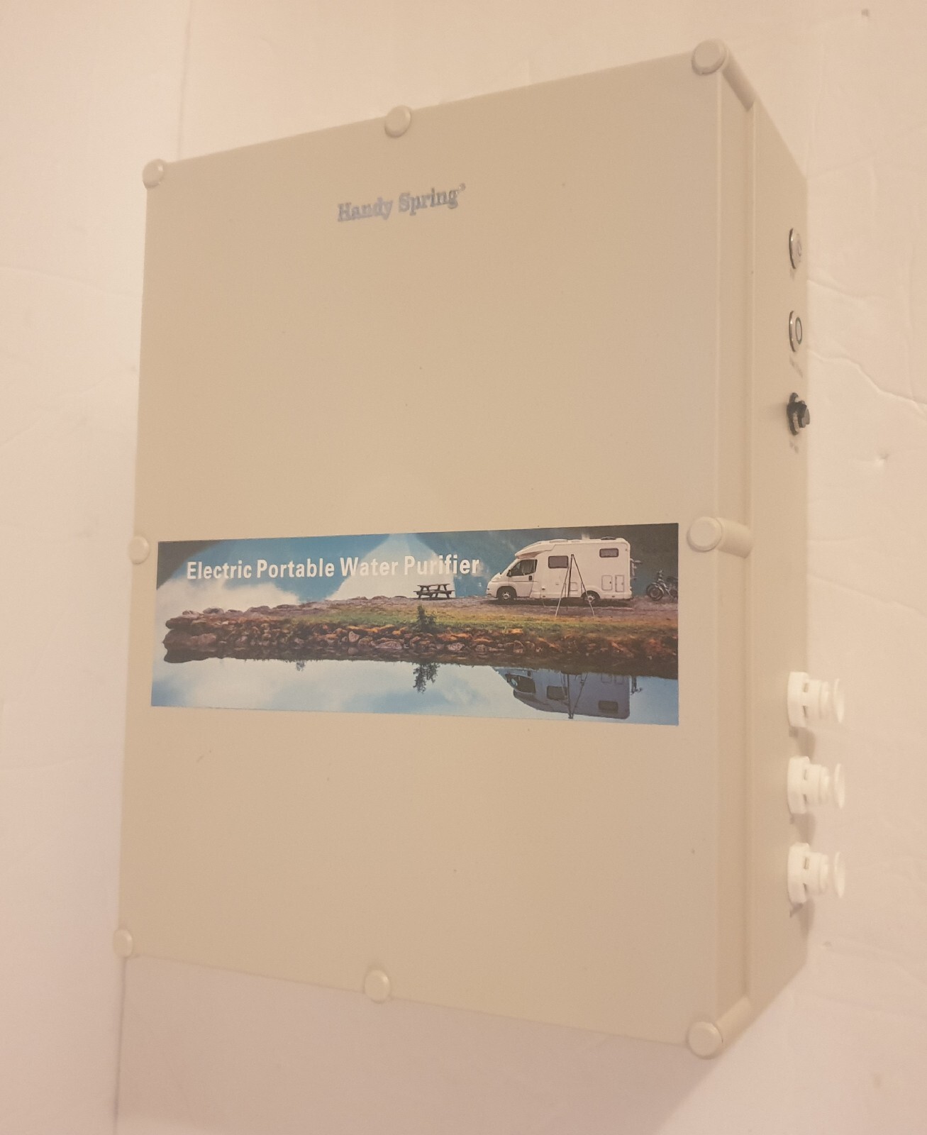 Handy Spring Large Electric Portable Water Purifier for Camping/RV Filter System