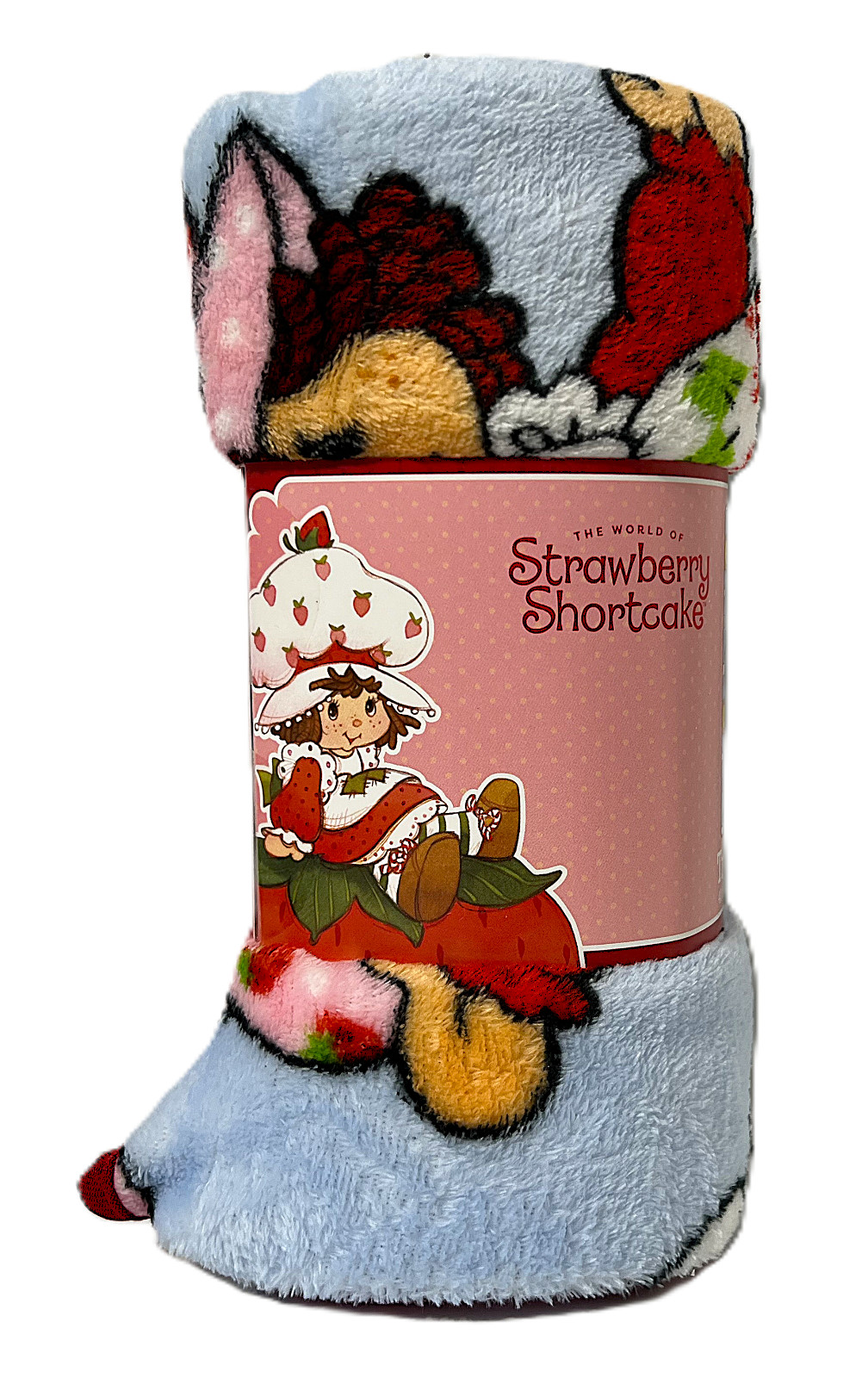 The World of Strawberry Shortcake Soft Travel Blanket 40 x 50 Inch Throw NEW