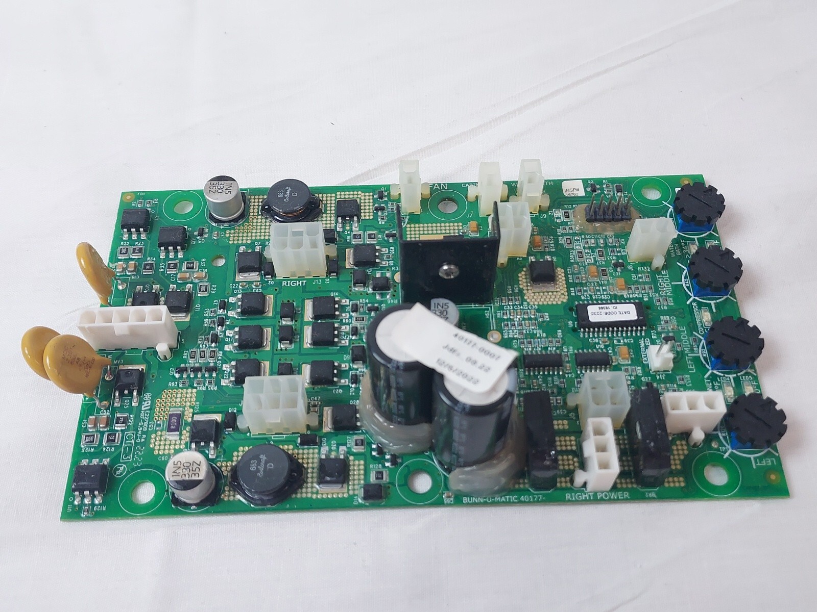 Bunn Control Board 40177.1007 BU40177.1007