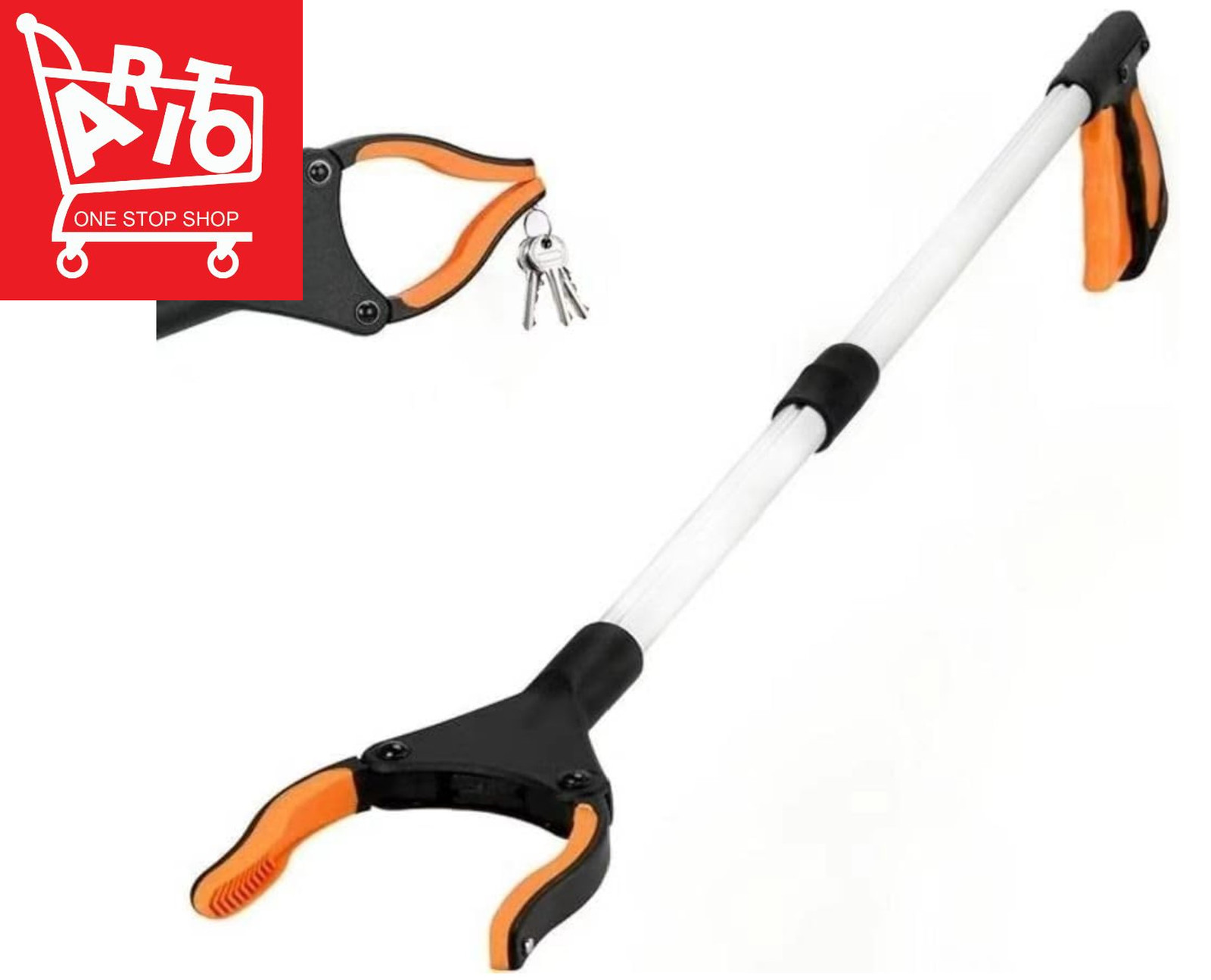 Grab It Grabs Cant Reach Grip Trash Pick Up Sticks Grabber Tool Arm Extension 32