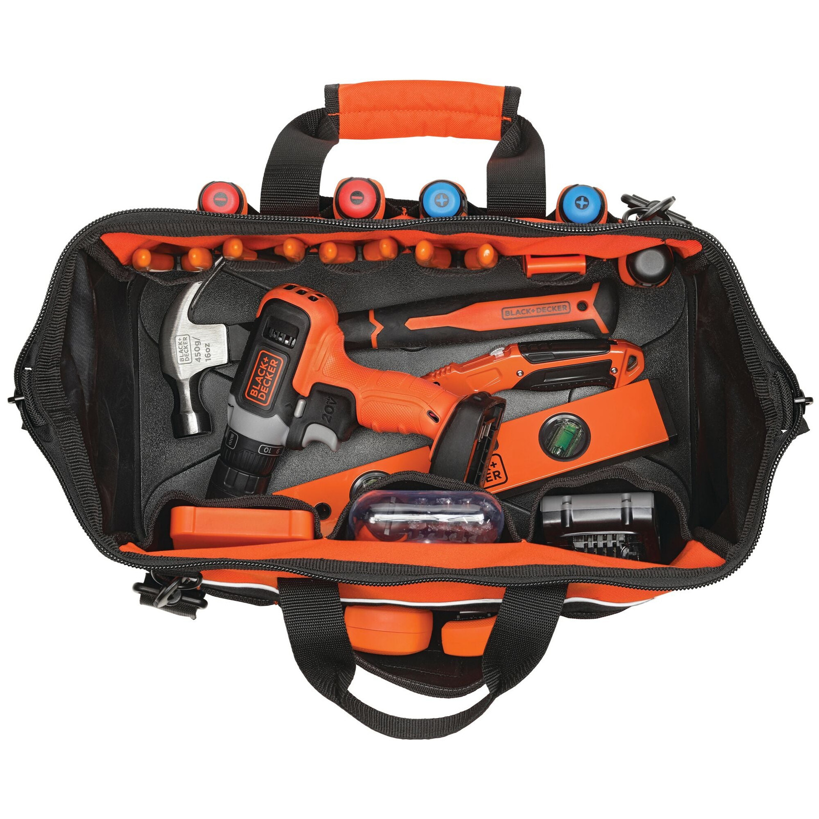 BLACK+DECKER Tool Bag, 16-Inch - BDST500002APB