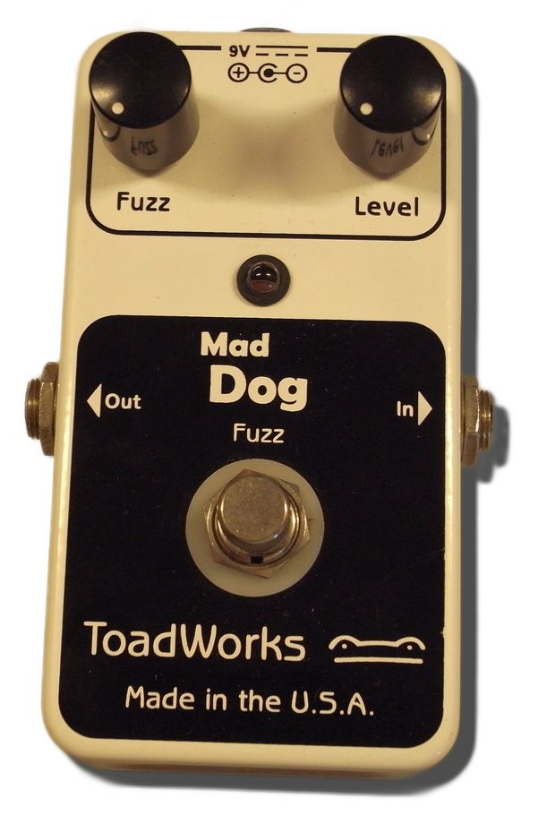 ToadWorks Mad Dog Fuzz Pedal 1031 Tested & Works