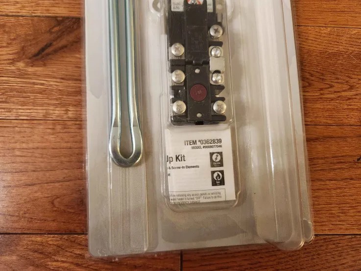 Utilitech Universal Hot Water Heater Tune-Up Kit - Missing One Element