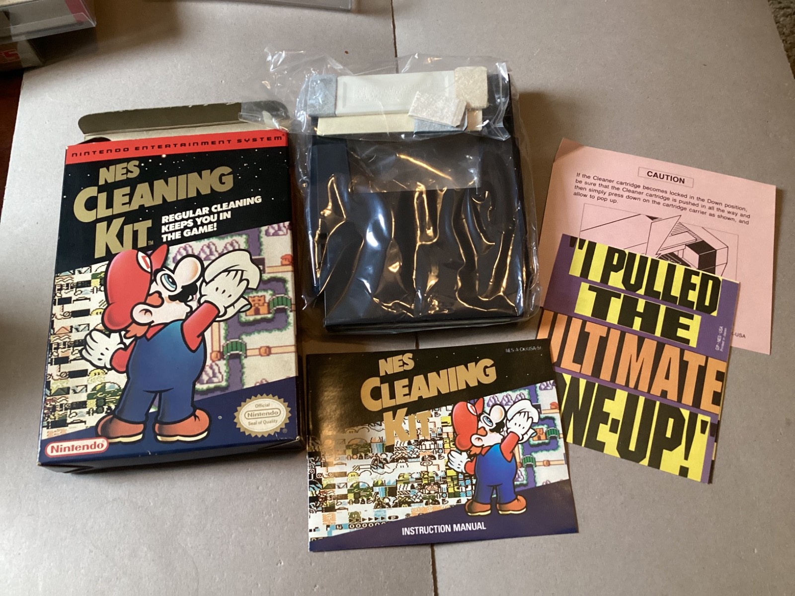 Nintendo NES Cleaning Kit CiB Complete