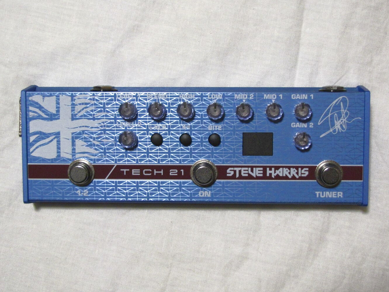 Used Tech 21 Steve Harris Signature SH1 Sansamp Bass Guitar Preamp Pedal