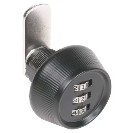 Ccl 39051 Combination Knob Keyless Cam Lock, Chrome