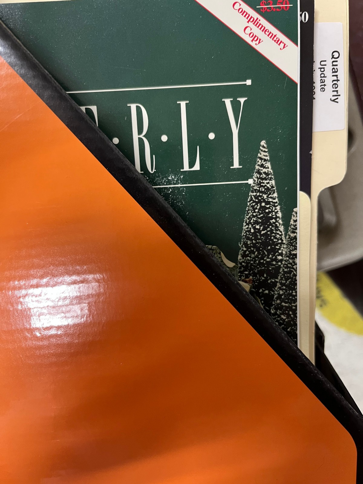 Department 56- Quarterly Magazines $4 each #00004