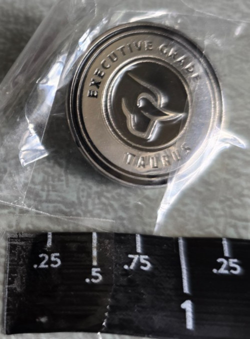 Taurus Executive Grade Gun Handgun Hat Shirt Metal Lapel Pin Las Vegas Shot Show