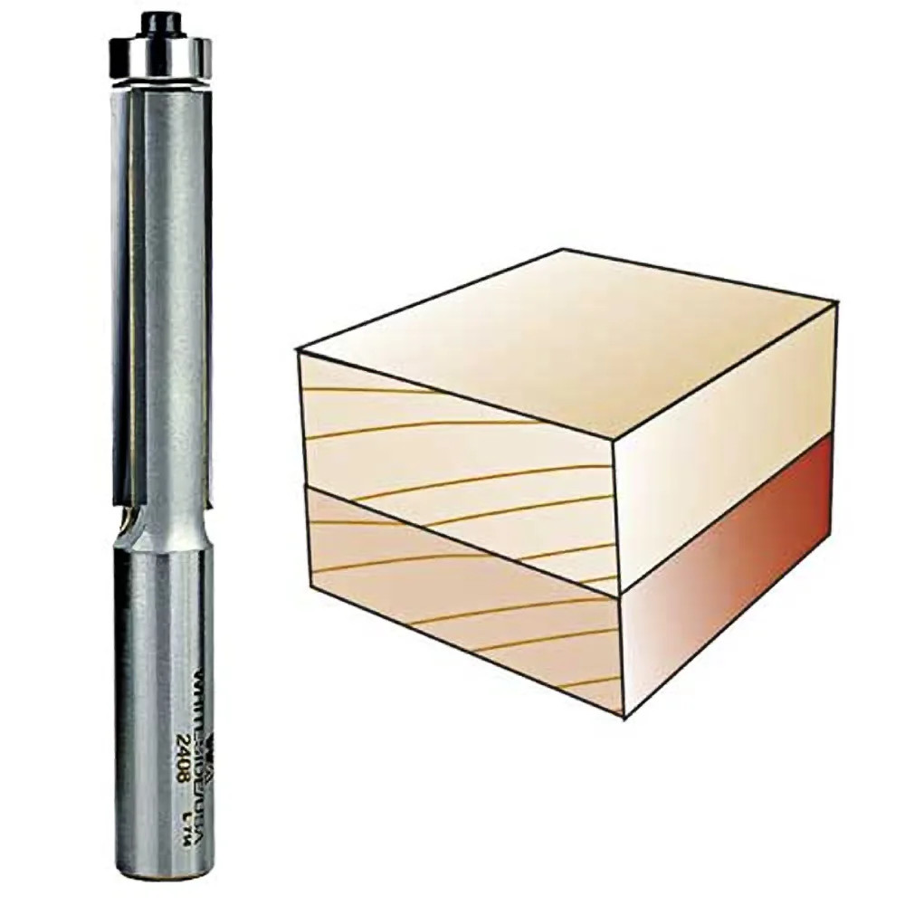 Whiteside Flush Trim Bit, 1/2 In. SH x 1/2 In. CD x 2 In. CL