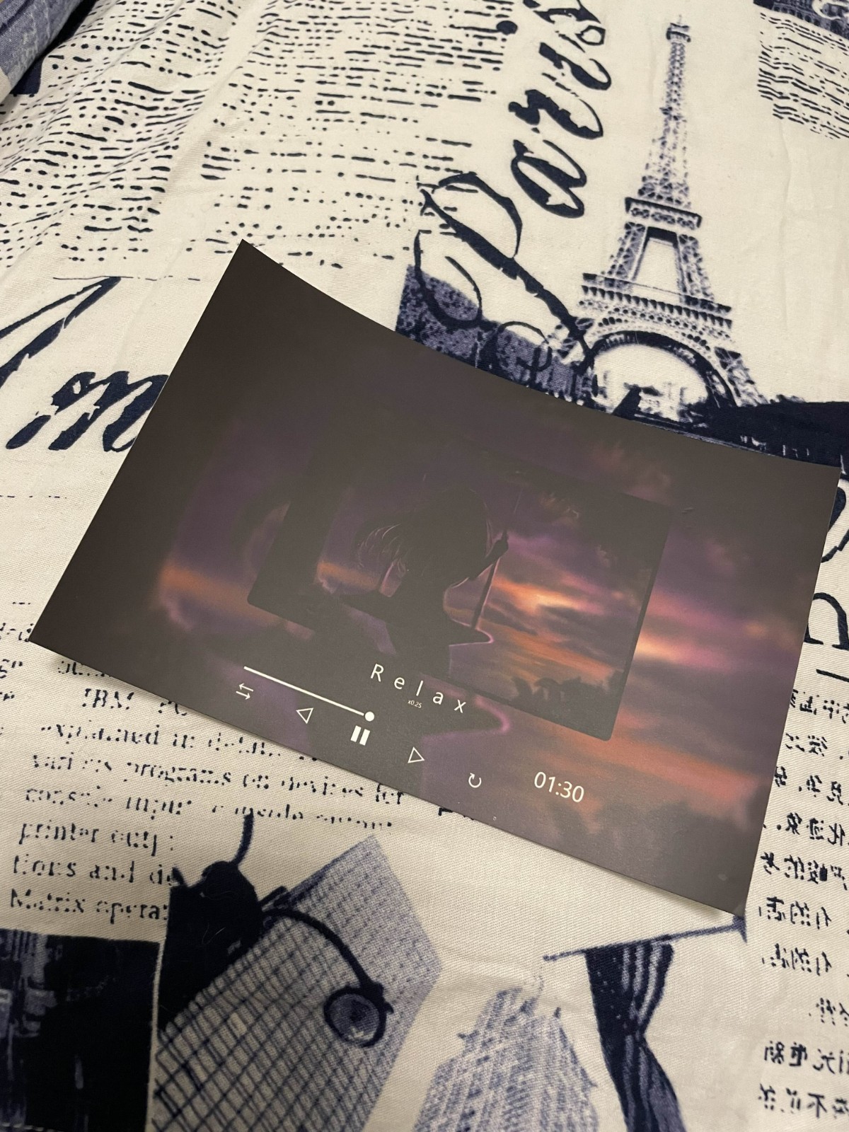 Relax-postcard