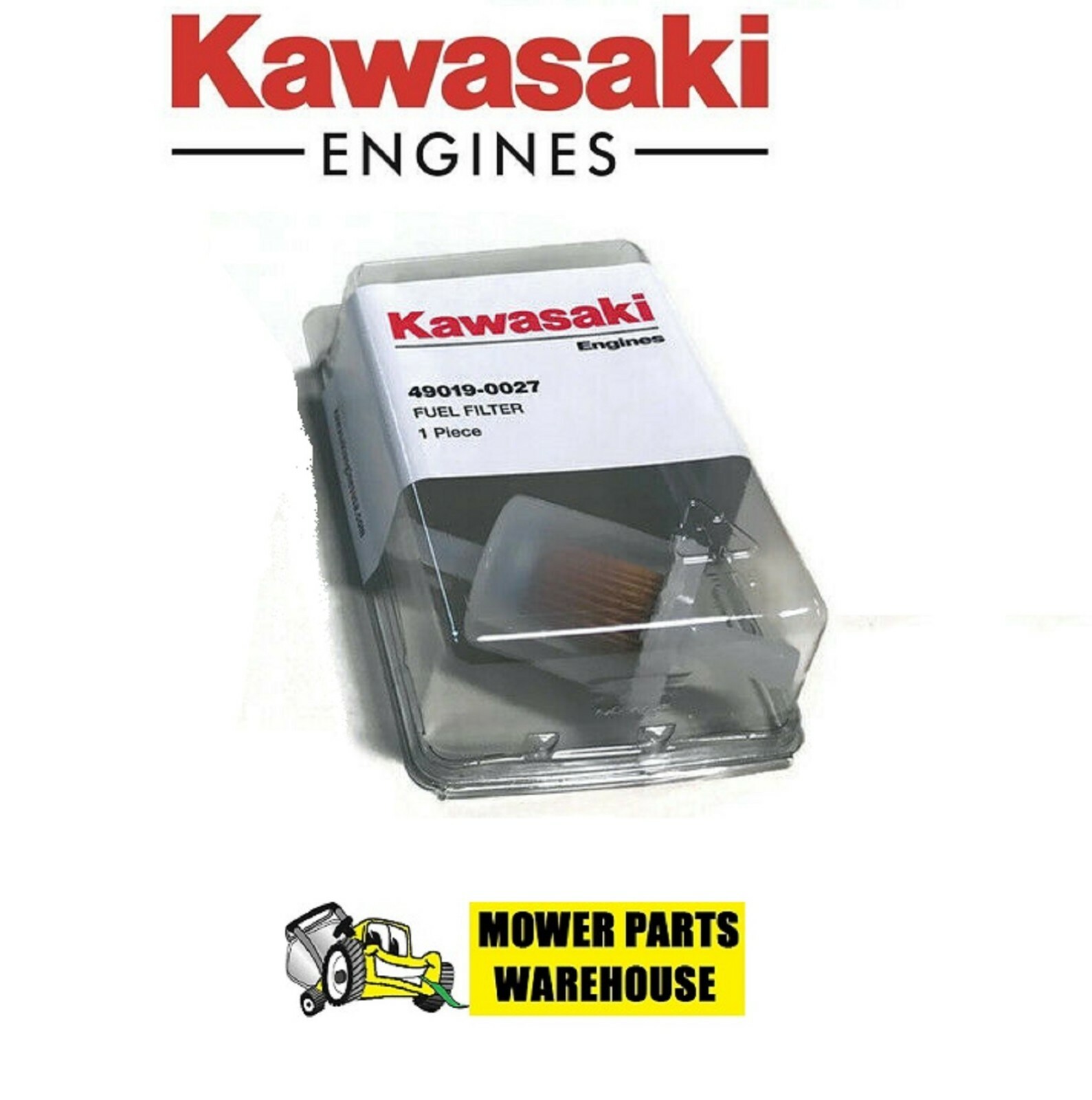 NEW GENUINE OEM KAWASAKI FUEL FILTER 49019-0027 REPLACES 49019-7001 49019-0014