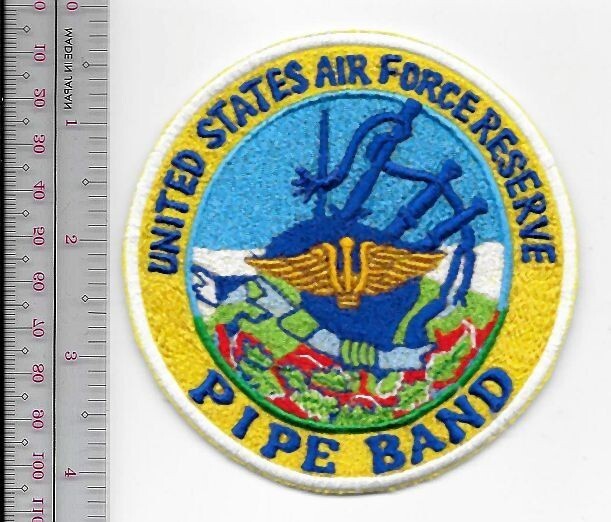 Military Band US Air Force  United States Air Force Reserve Bagpipes NO TARIFF