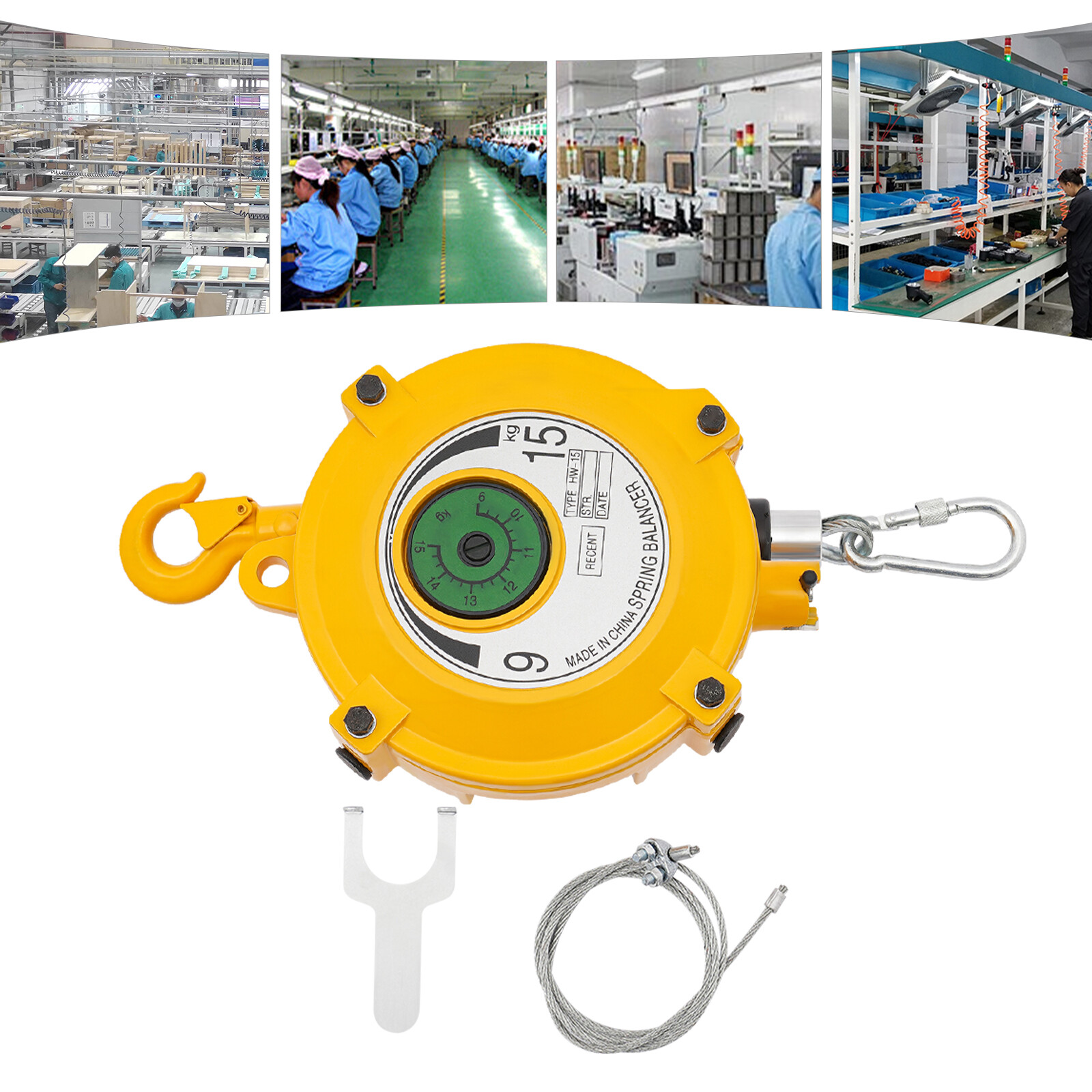 Spring Balancer Retractable Tool Fixture Holder 20-33 lbs hanging Equipment