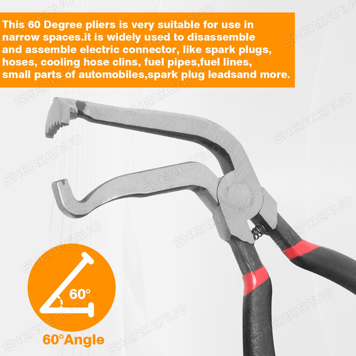 2pc Electrical Disconnect Pliers 60 Degree Electrical Connector Separator Wiring
