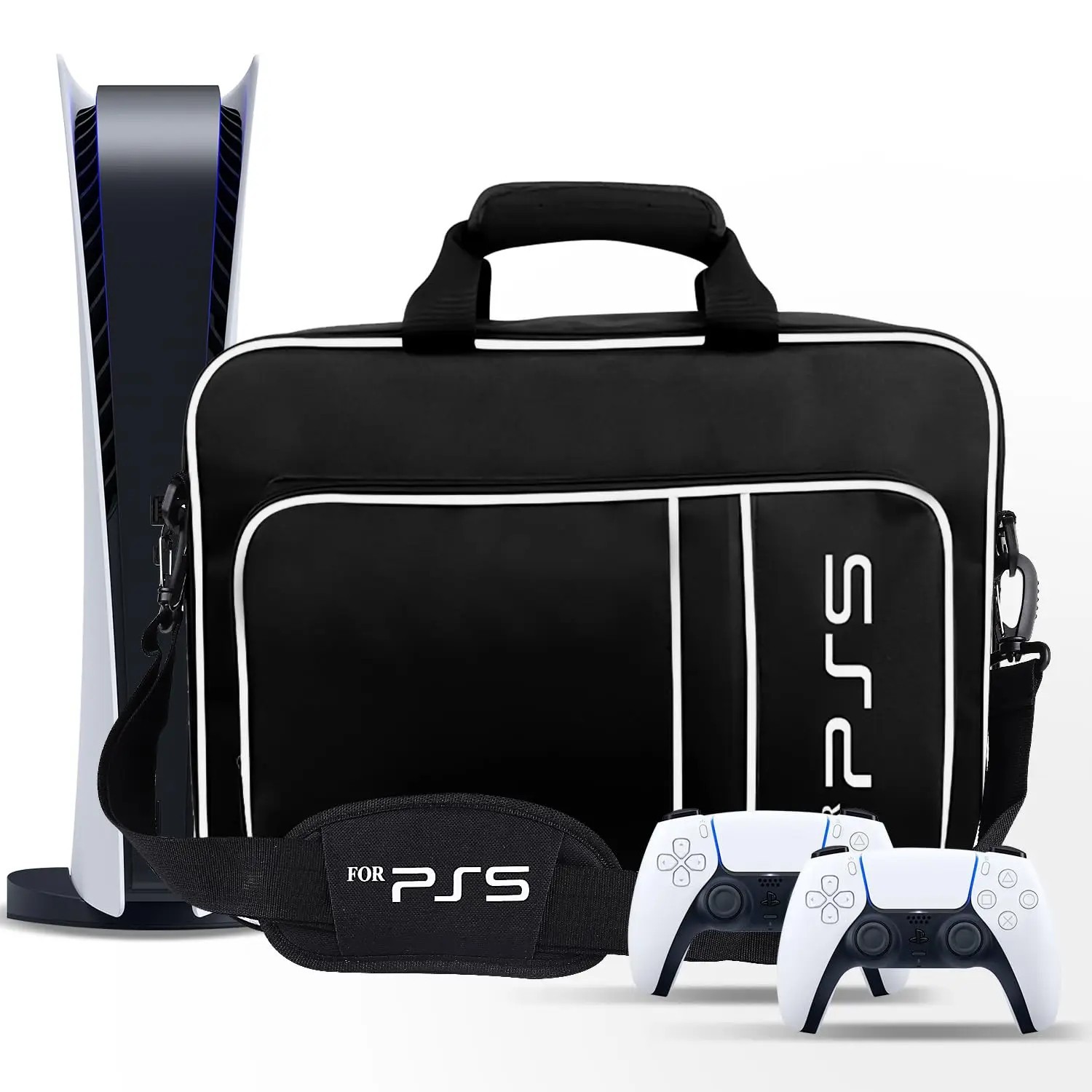 Travel Backpack For PS5 Console, Accessories, Protective Carrying Case Bag