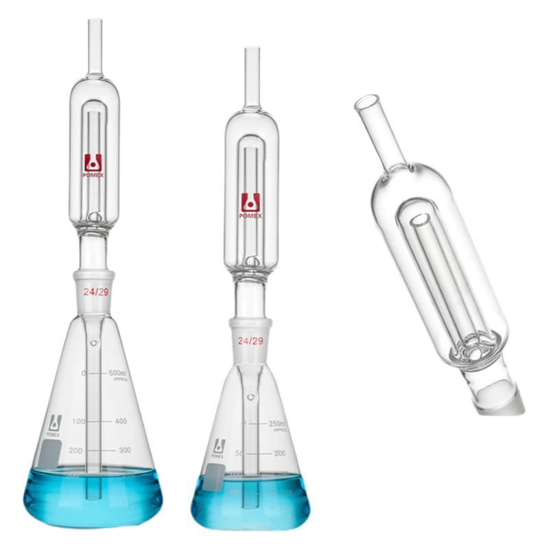 150-1000ml Fermentation Bolt Structure Sets Chemistry Lab Glass Kit