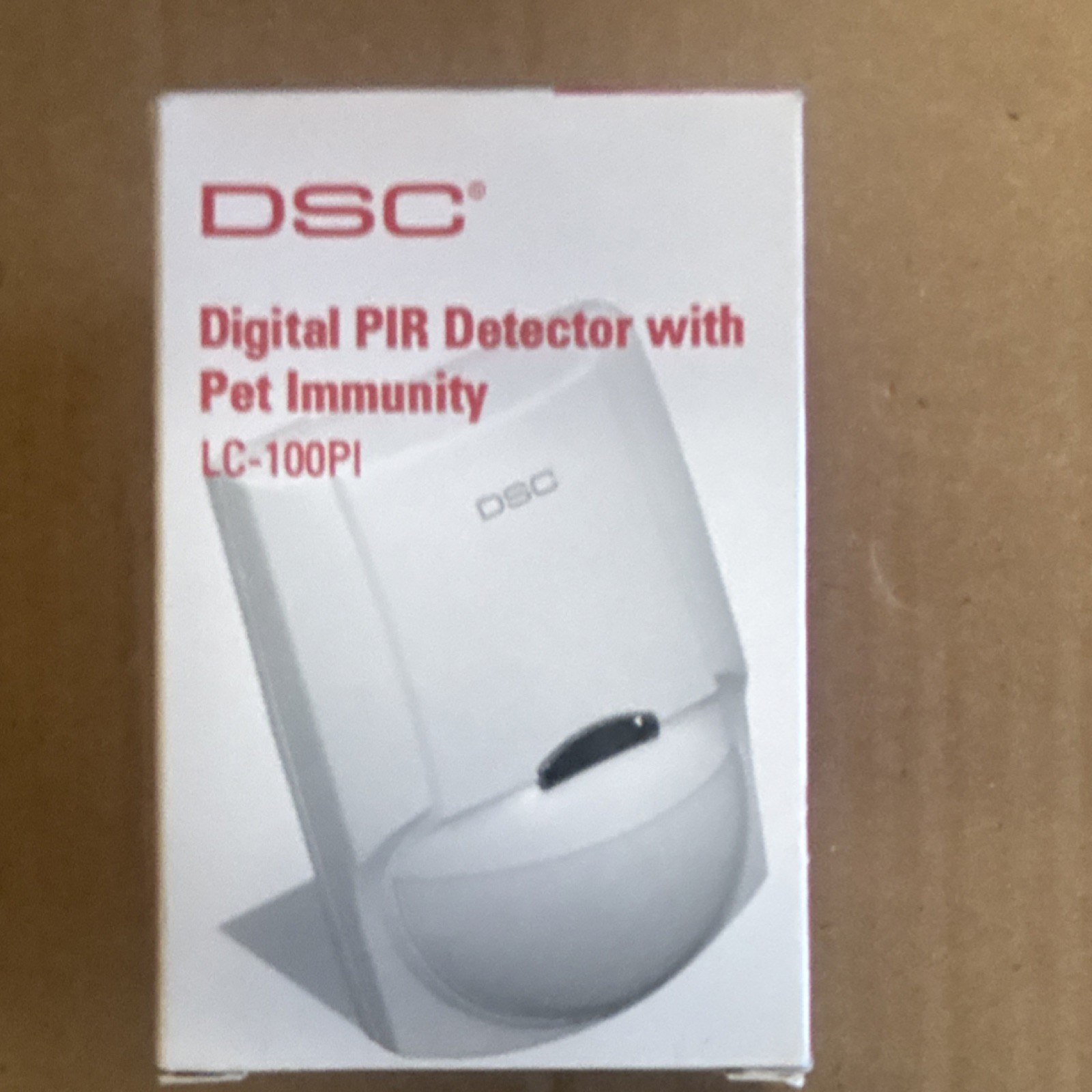 DSC LC-100PI Wired PIR Motion Detector Pet Immunity Indoor White 88030080