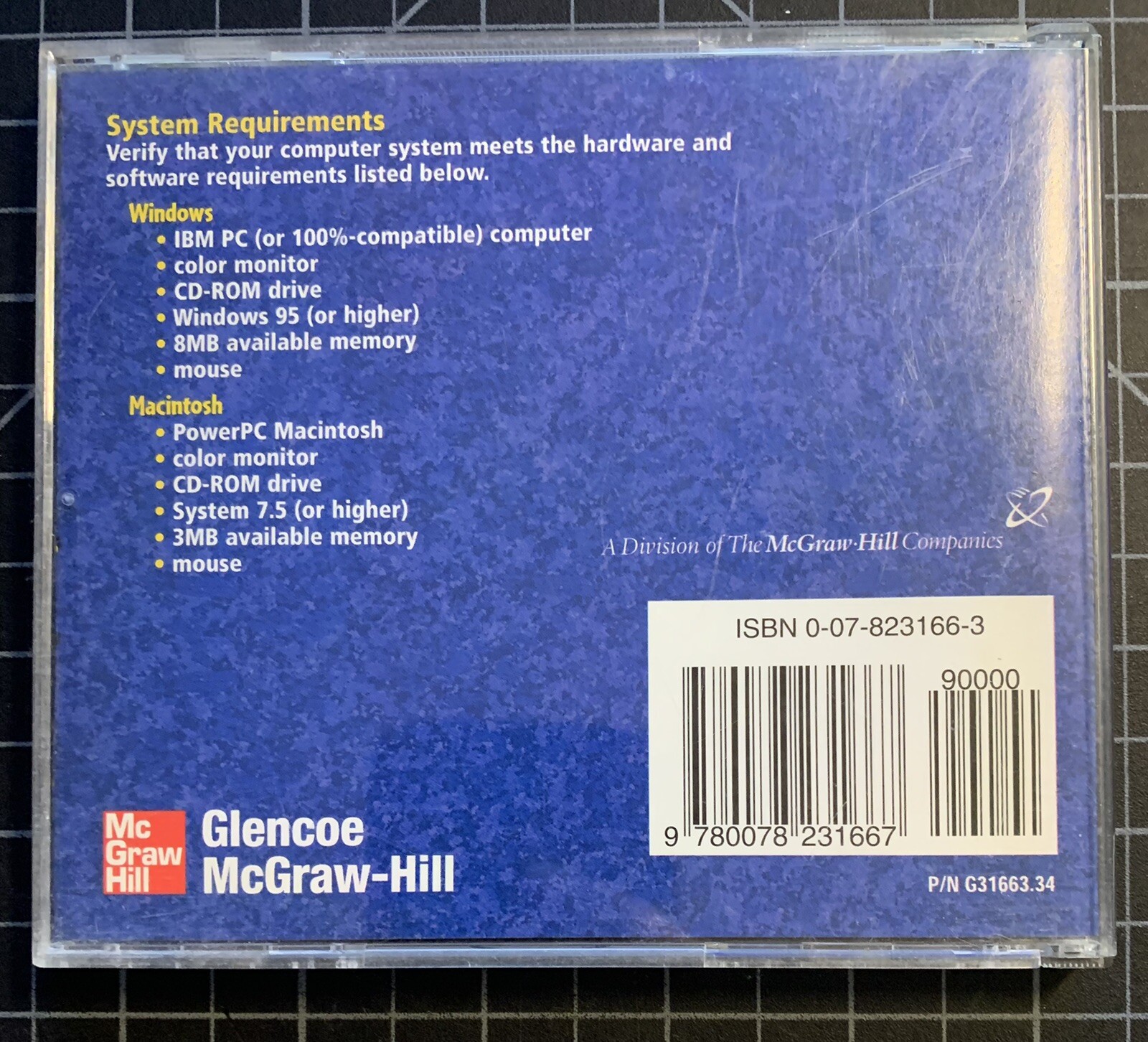 Revising with Style: High Schoo Glencoe Cd Windows/Mac Software VeryCleanDisc