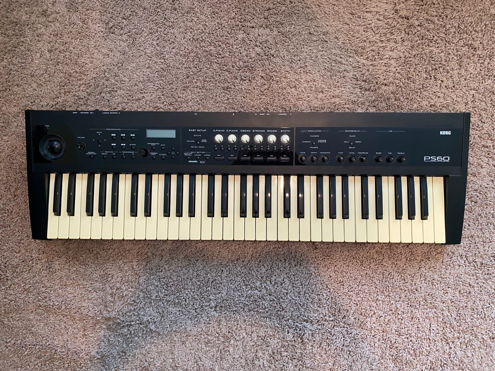 Korg PS60 Performance Synthesizer, Used, Fully Operational