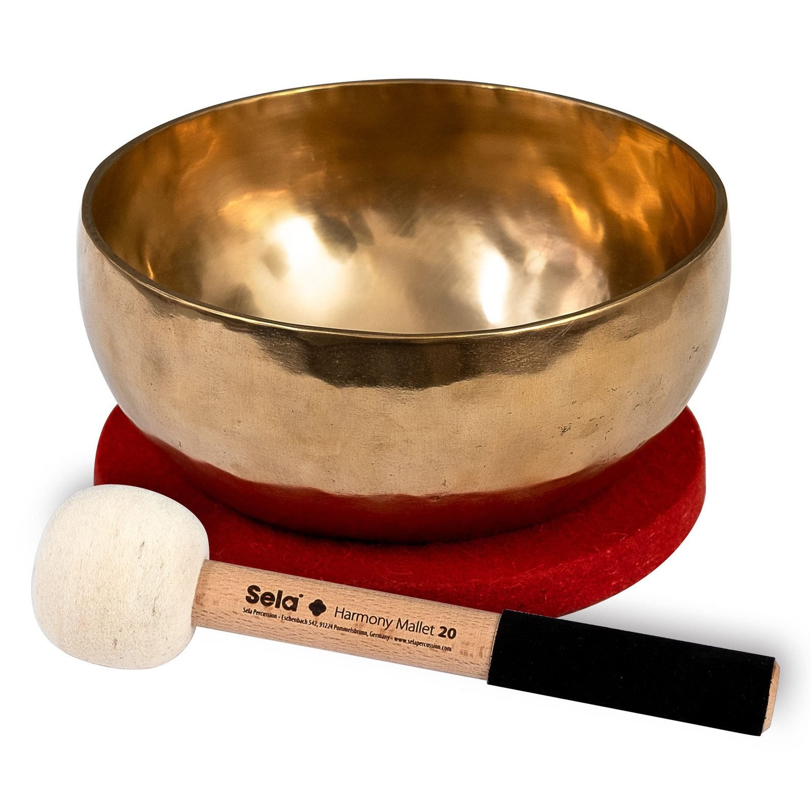 sela Singing Bowl, Brass, 7.5-inch (SE263)