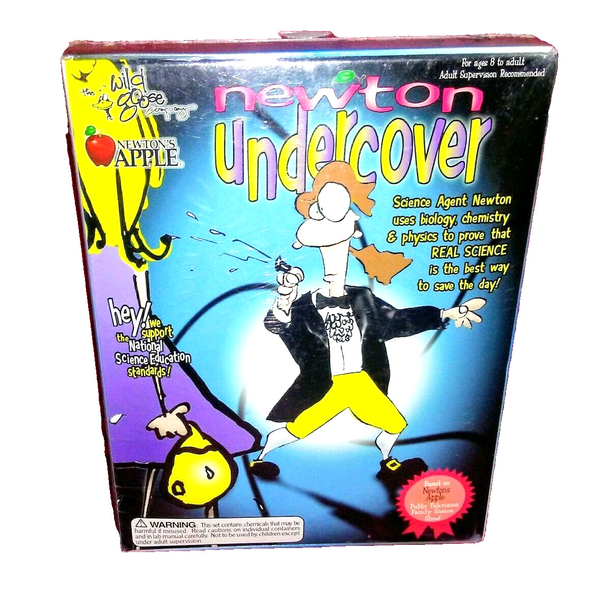 Wild Goose Company NEWTON"S UNDERCOVER Science Kit NEW Sealed Newton's Apple