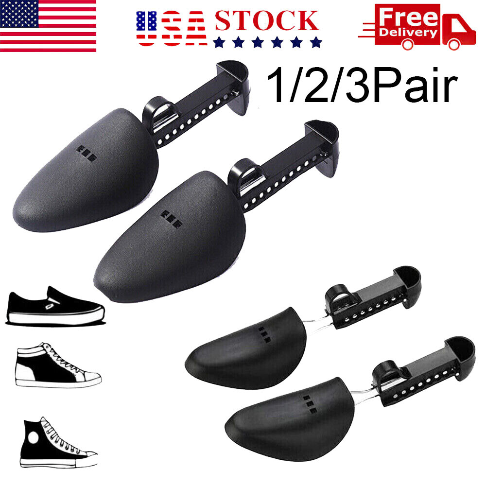 Adjustable Plastic Shoes Tree Support Keepers Stretcher Shaper Holder Women Men