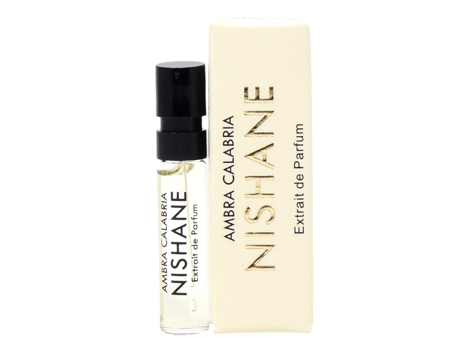NISHANE AMBRA CALABRIA EDP 2.0ml .07fl oz x 1 COLOGNE PERFUME SPRAY SAMPLE