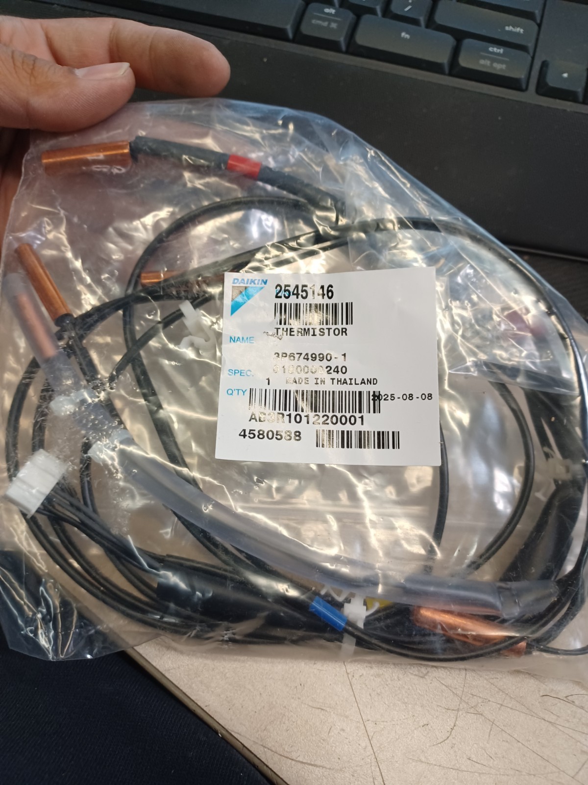 Daikin 2545146 Thermistor 25/08/08
