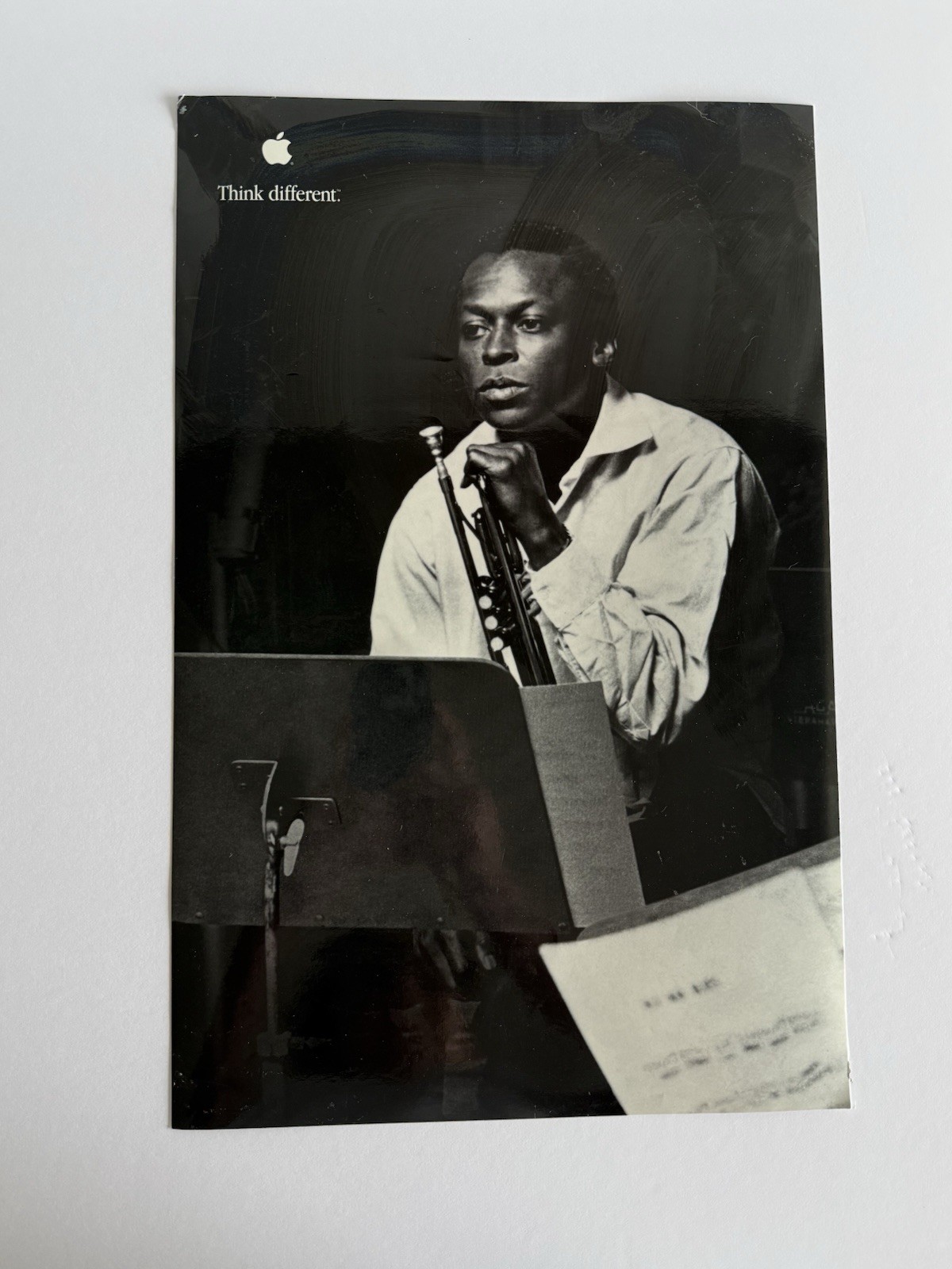 Apple Miles Davis “Improvisor” "Think Different" Ad Campaign 11 x 17” Poster