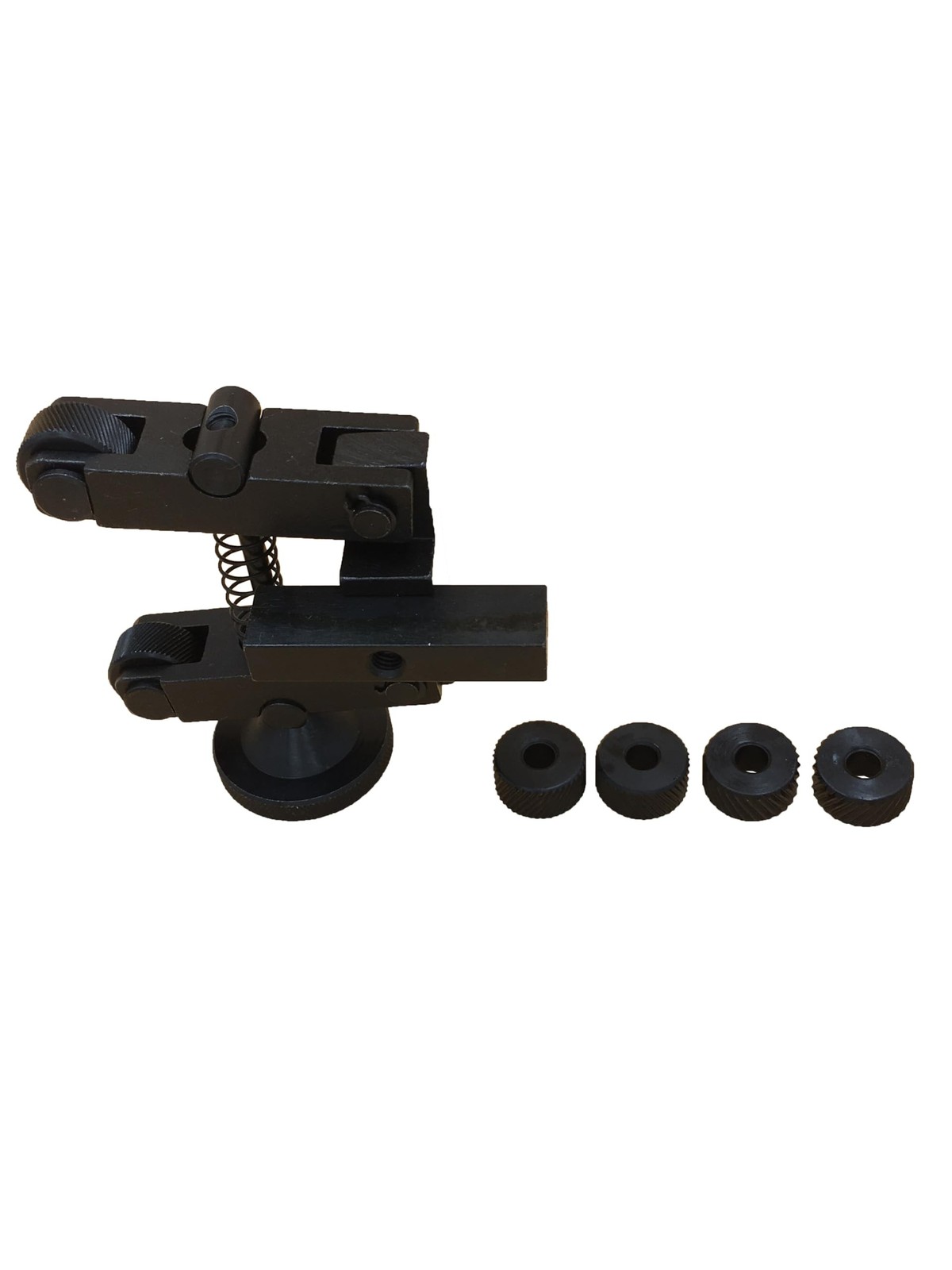 KNURLING TOOL HOLDER-ADJUSTABLE-SPRING-with 6pcs wheel